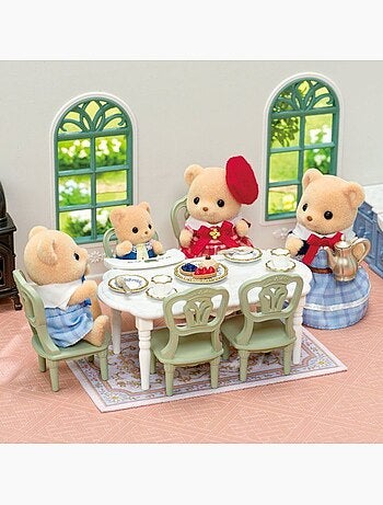 Le coffret d’ameublement du manoir - sylvanian families - 5867 - mini univers