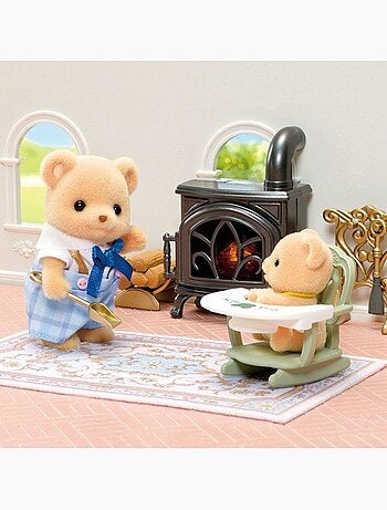 Le coffret d’ameublement du manoir - sylvanian families - 5867 - mini univers