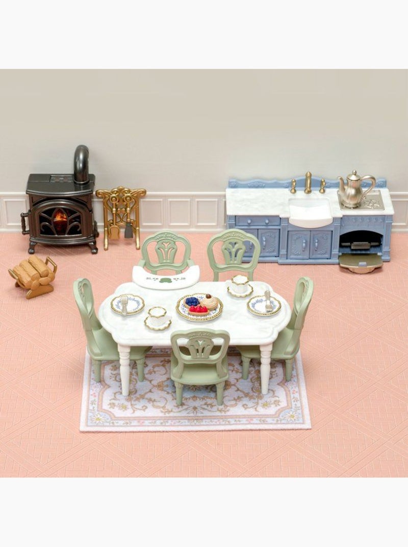 Le coffret d’ameublement du manoir - sylvanian families - 5867 - mini univers Multicolore - Kiabi