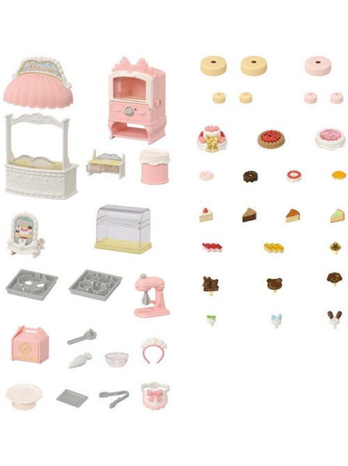 Le coffret pâtisserie - sylvanian families - 5807 - Kiabi