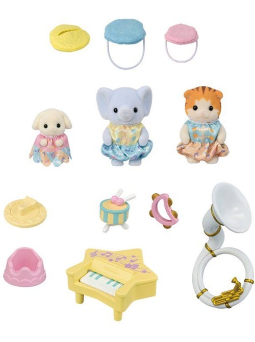 Le concert de la crèche - sylvanian families - 5817 - Kiabi