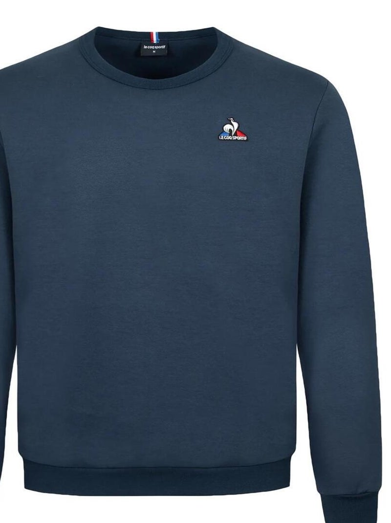 Le Coq Sportif Essentiels Crew Sweat N°3 Bleu marine - Kiabi