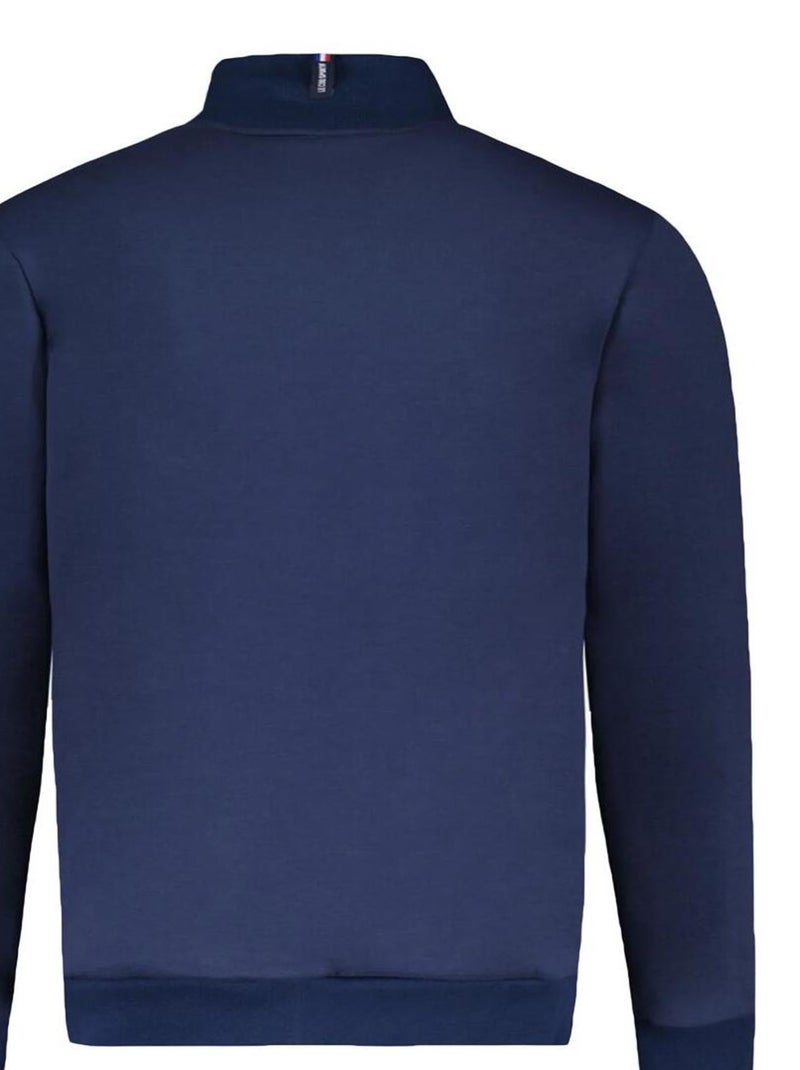 Le Coq Sportif Essentiels Full Zip Sweat N°4 Bleu marine - Kiabi