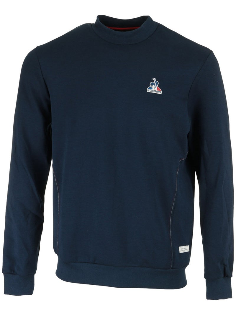Le Coq Sportif Tri LF Crew Sweat Bleu marine - Kiabi
