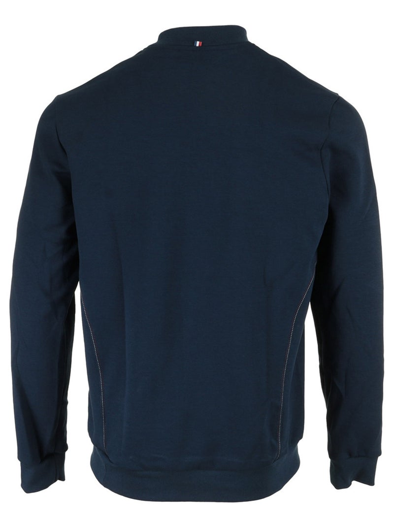Le Coq Sportif Tri LF Crew Sweat Bleu marine - Kiabi