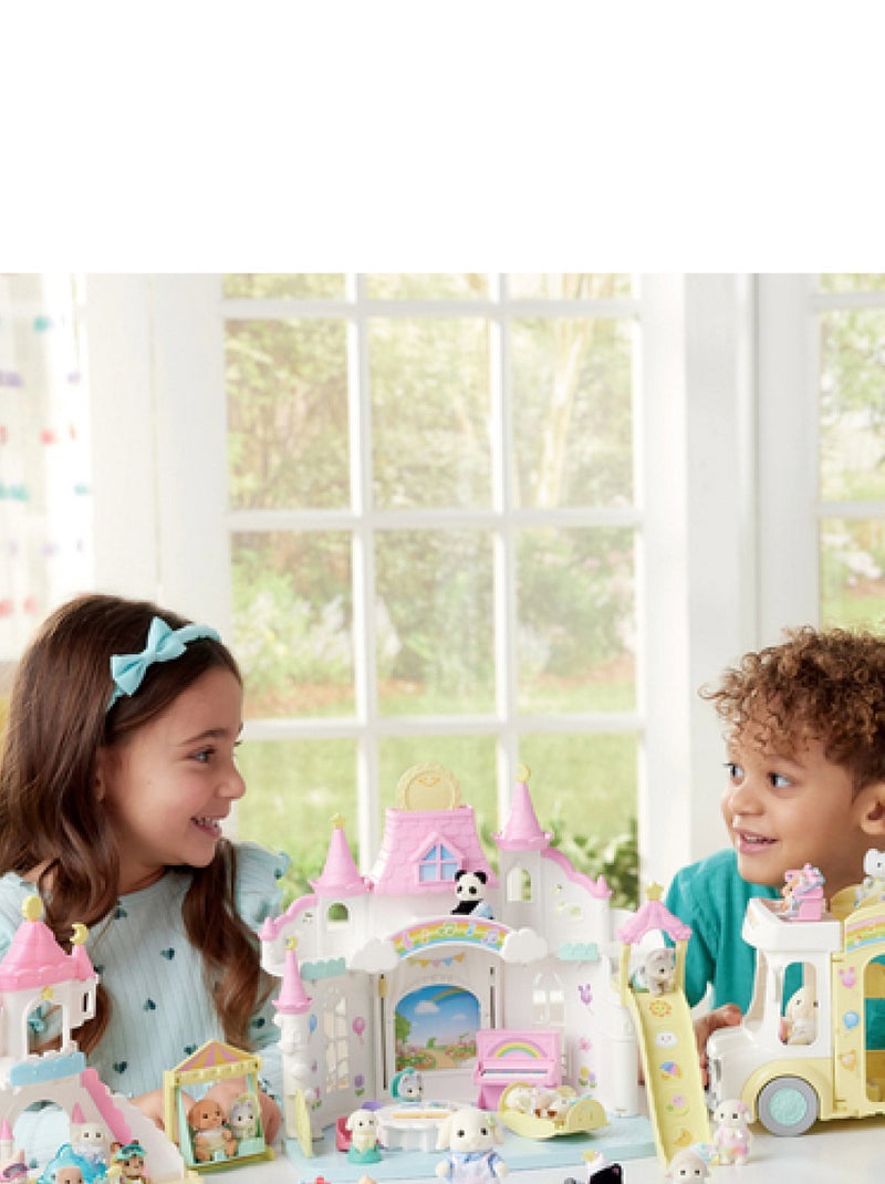 Le duo des bébés en habits de pluie - sylvanian families - 5748 Jaune - Kiabi