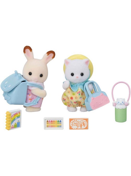 Le duo des bébés en promenade - sylvanian families - 5747 - Kiabi