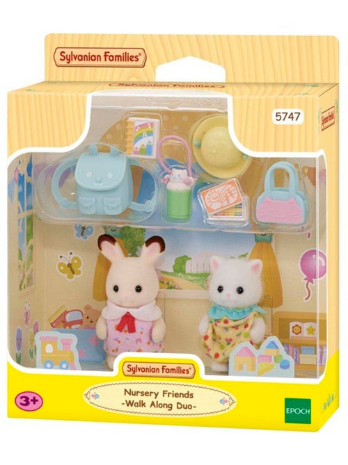 Le duo des bébés en promenade - sylvanian families - 5747 - Kiabi