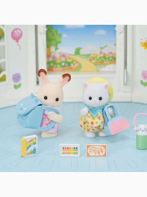Le duo des bébés en promenade - sylvanian families - 5747 - Kiabi