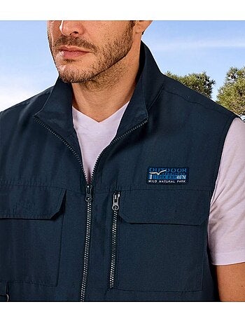 Gilet Reporter Zippé - ATLAS FOR MEN