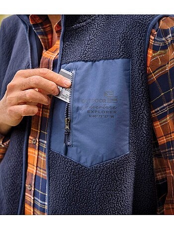 Le gilet sans manches sherpa - atlas for men