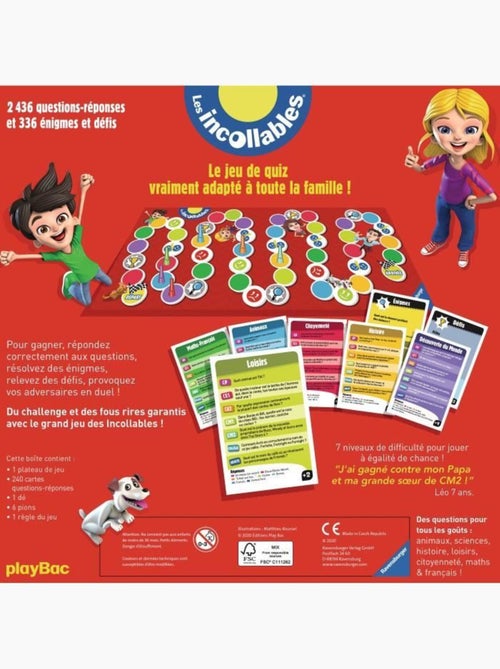 Le grand jeu familial des Incollables - Kiabi