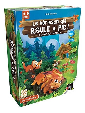 Le hérisson qui roule à pic