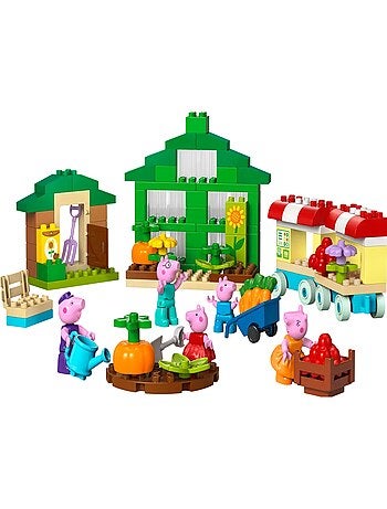 Le jardin de Papy Pig et la serre