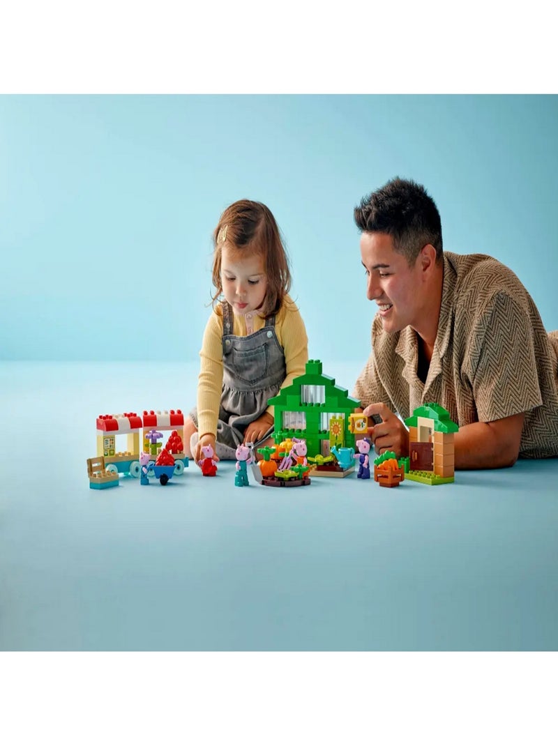 Le jardin de Papy Pig et la serre Multicolore - Kiabi