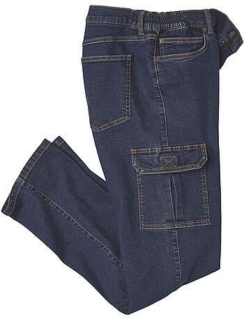 Le jean cargo à taille semi-elastiquée - atlas for men