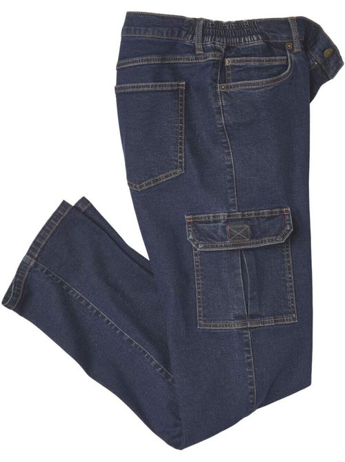 Le jean cargo à taille semi-elastiquée - atlas for men - Kiabi Le jean cargo à taille semi-elastiquée - atlas for men - Kiabi