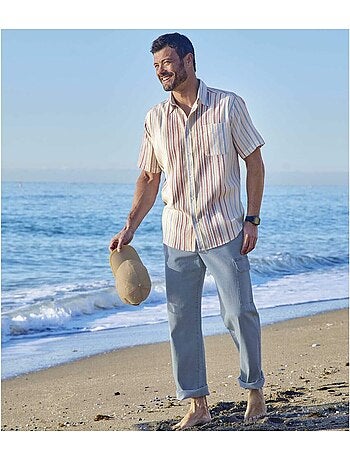 Le Jean Cargo Top Confort - ATLAS FOR MEN