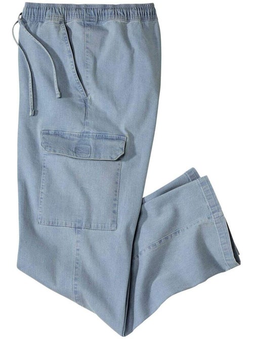 Le Jean Cargo Top Confort  - ATLAS FOR MEN - Kiabi