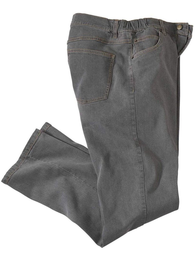 Le Jean Regular Stretch Confort - ATLAS FOR MEN Gris - Kiabi