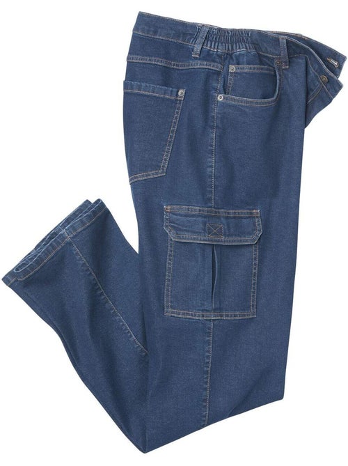 Le Jean Taille Semi-Elastiquée Cargo Stretch - ATLAS FOR MEN - Kiabi Le Jean Taille Semi-Elastiquée Cargo Stretch - ATLAS FOR MEN - Kiabi