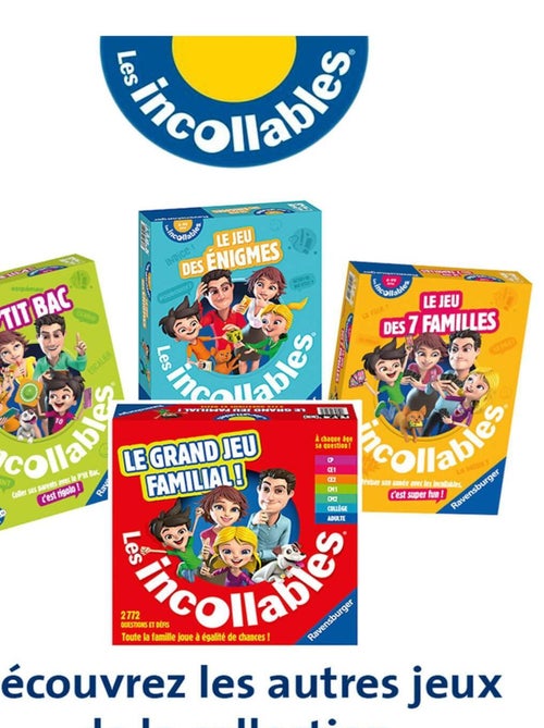Le jeu des énigmes des Incollables - Kiabi