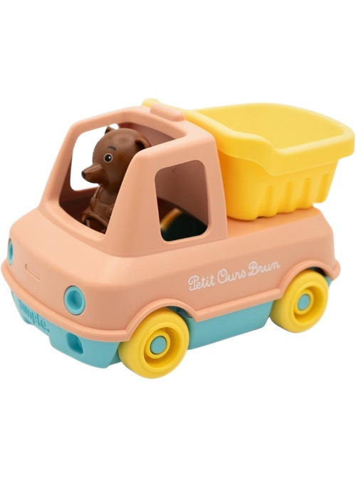Le Jouet Simple - Camion Benne de Petit Ours Brun - Kiabi