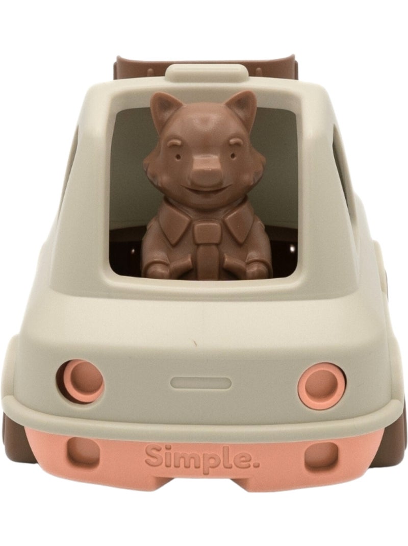 Le Jouet Simple - Camion Pompier Beige - Kiabi