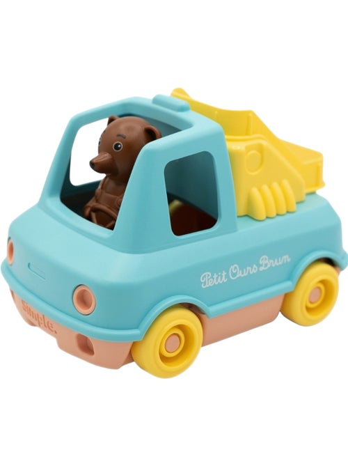 Le Jouet Simple - Camion Pompier de Petit Ours Brun - Kiabi