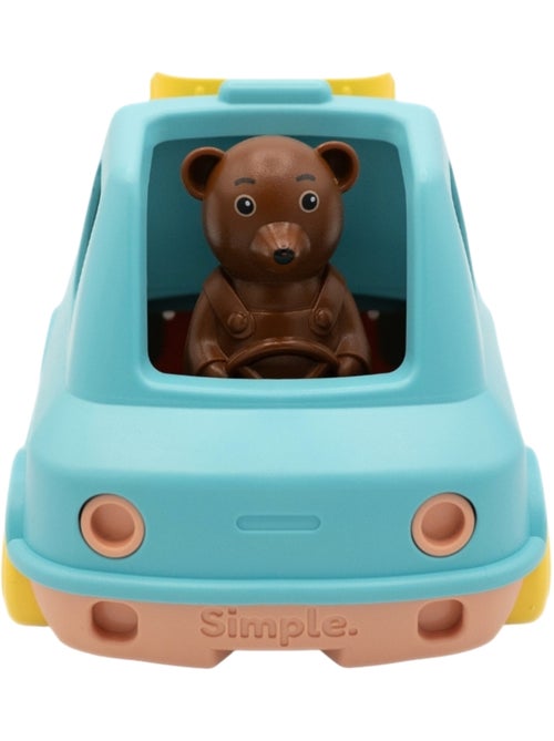 Le Jouet Simple - Camion Pompier de Petit Ours Brun - Kiabi