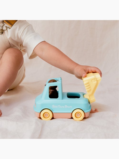 Le Jouet Simple - Camion Pompier de Petit Ours Brun - Kiabi