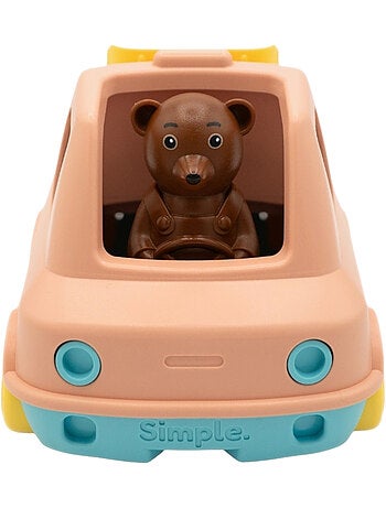 Le Jouet Simple - Camion Pompier de Petit Ours Brun