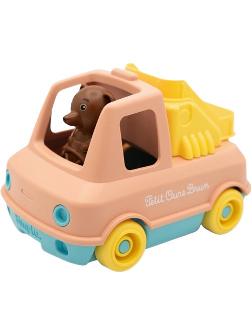Le Jouet Simple - Camion Pompier de Petit Ours Brun - Kiabi