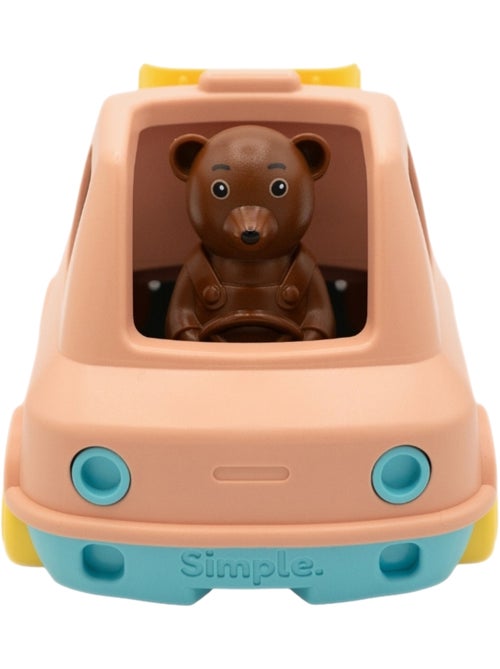 Le Jouet Simple - Camion Pompier de Petit Ours Brun - Kiabi