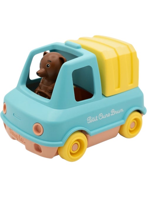 Le Jouet Simple - Camion Poubelle de Petit Ours Brun - Kiabi