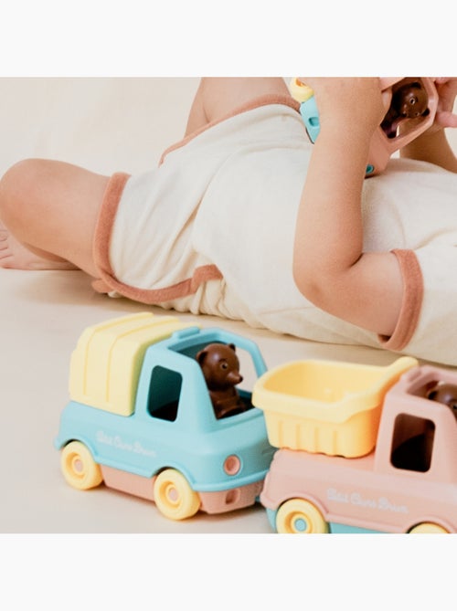 Le Jouet Simple - Camion Poubelle de Petit Ours Brun - Kiabi