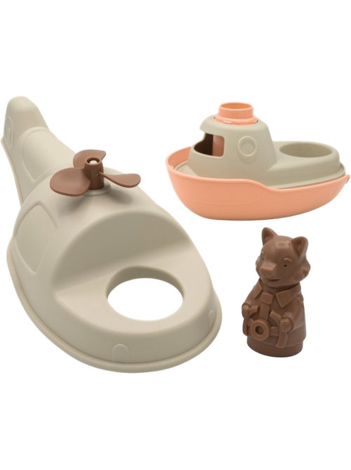 Le Jouet Simple - Hélicoptère Bateau - Kiabi