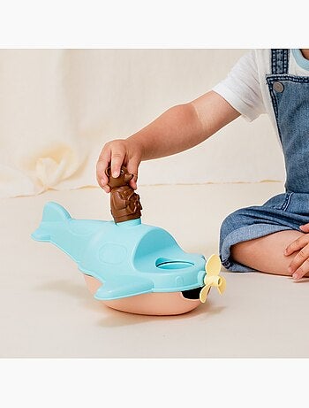 Le Jouet Simple - Hydravion Bateau de Petit Ours Brun
