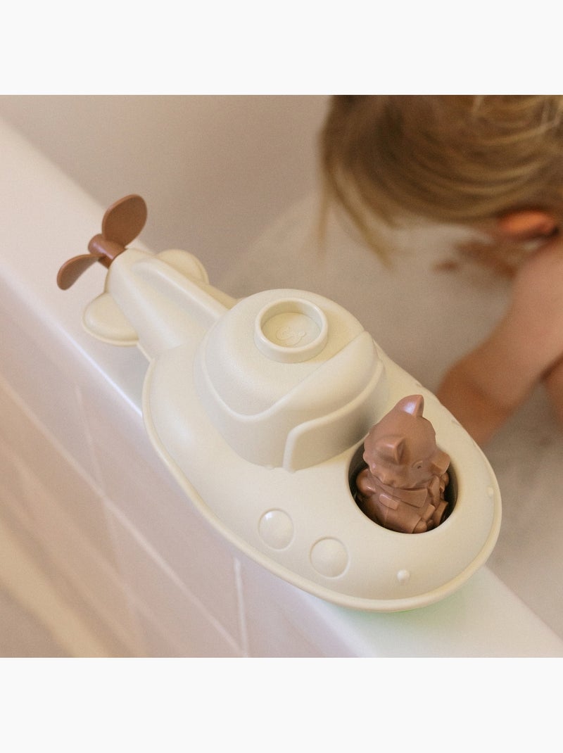 Le Jouet Simple - Sous-Marin Bateau Beige - Kiabi