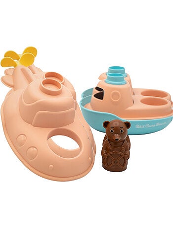 Le Jouet Simple - Sous-Marin Bateau de Petit Ours Brun
