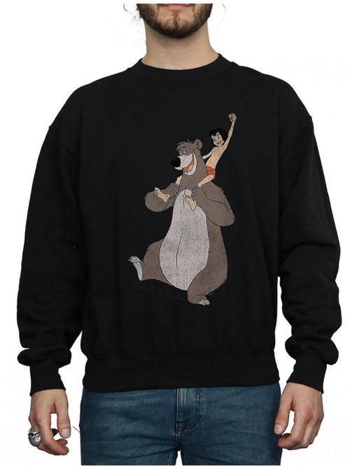 Le Livre de la Jungle - Sweat CLASSIC (Baloo, Mowgli) - Kiabi