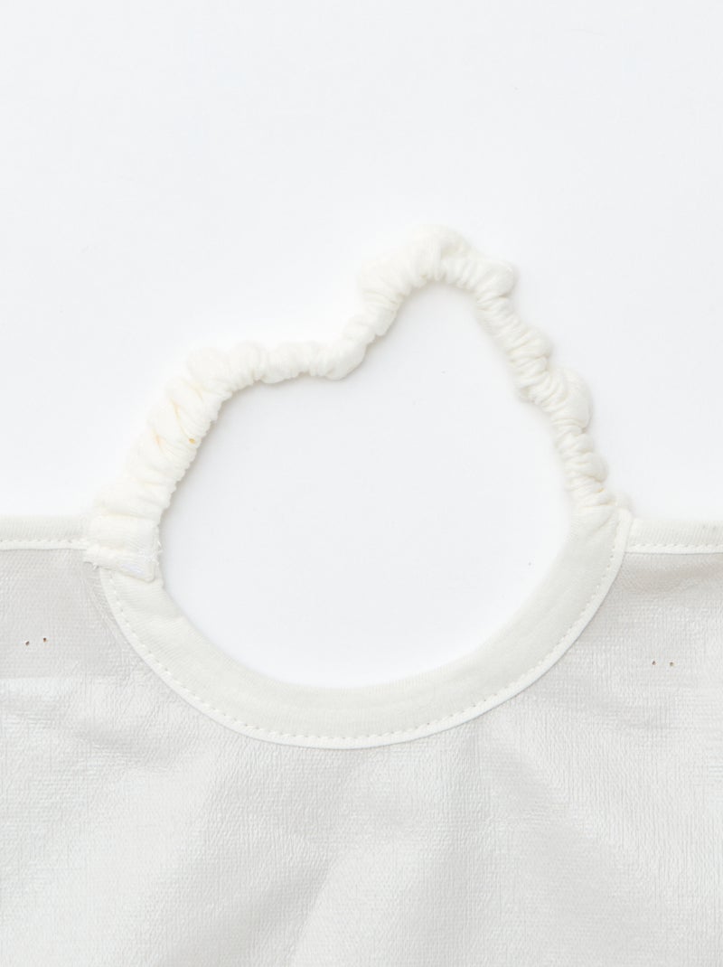 Le lot de 2 bavoirs à l'encolure élastiquée VERT - Kiabi