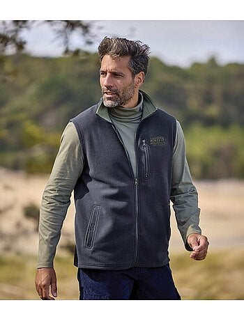 Le lot de 2 gilets polaire sans manches outdoor - atlas for men
