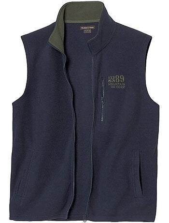 Le lot de 2 gilets polaire sans manches outdoor - atlas for men