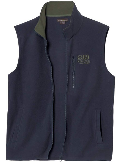 Le lot de 2 gilets polaire sans manches outdoor - atlas for men - Kiabi Le lot de 2 gilets polaire sans manches outdoor - atlas for men - Kiabi