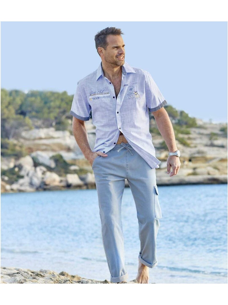 Le Lot de 2 Jeans Top Confort  - ATLAS FOR MEN Gris Gris - Kiabi
