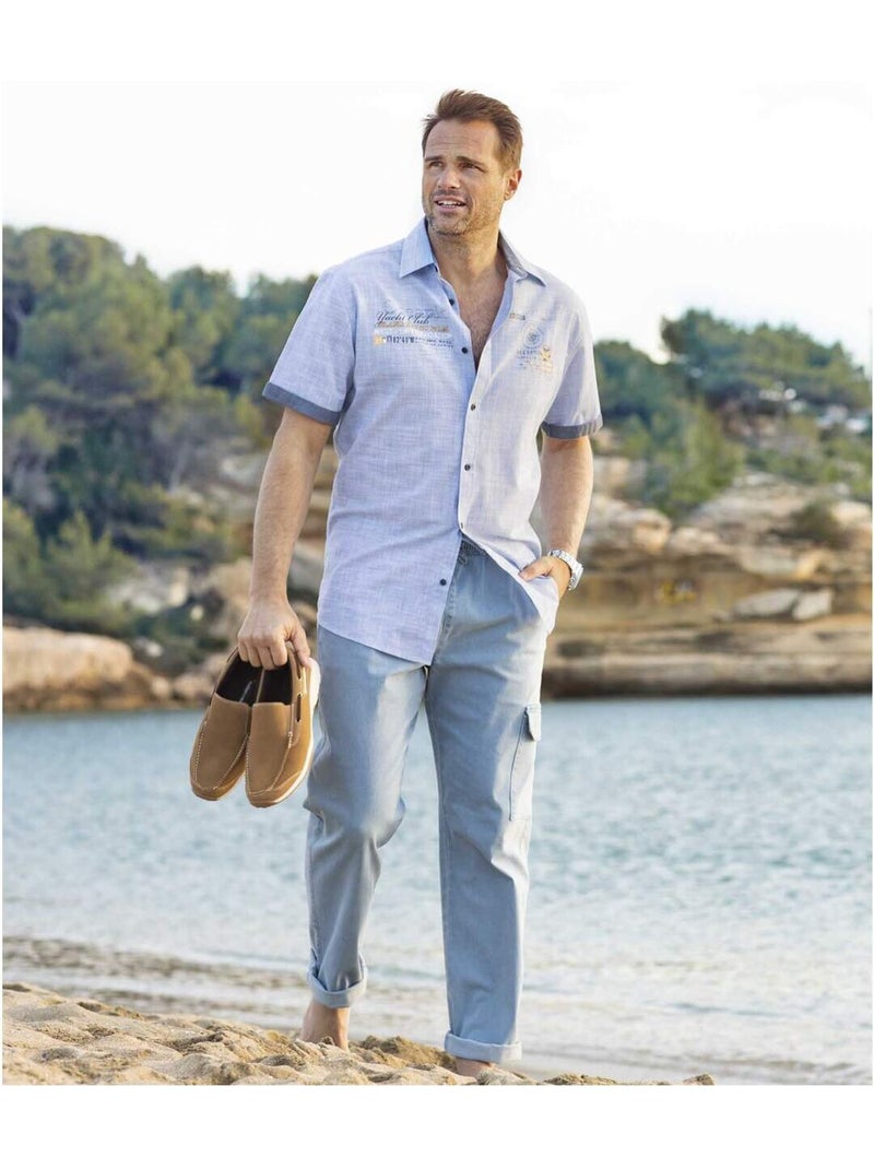 Le Lot de 2 Jeans Top Confort  - ATLAS FOR MEN Gris Gris - Kiabi