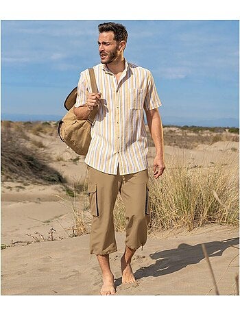 Le lot de 2 pantacourts cargo microfibre - atlas for men
