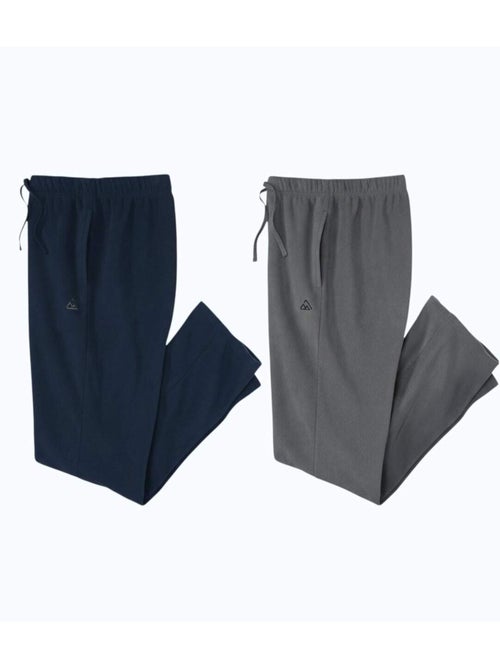 Le lot de 2 pantalons micropolaire  - ATLAS FOR MEN - Kiabi