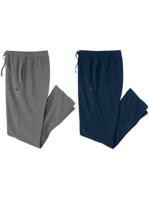 Le lot de 2 pantalons micropolaires  - atlas for men - Kiabi